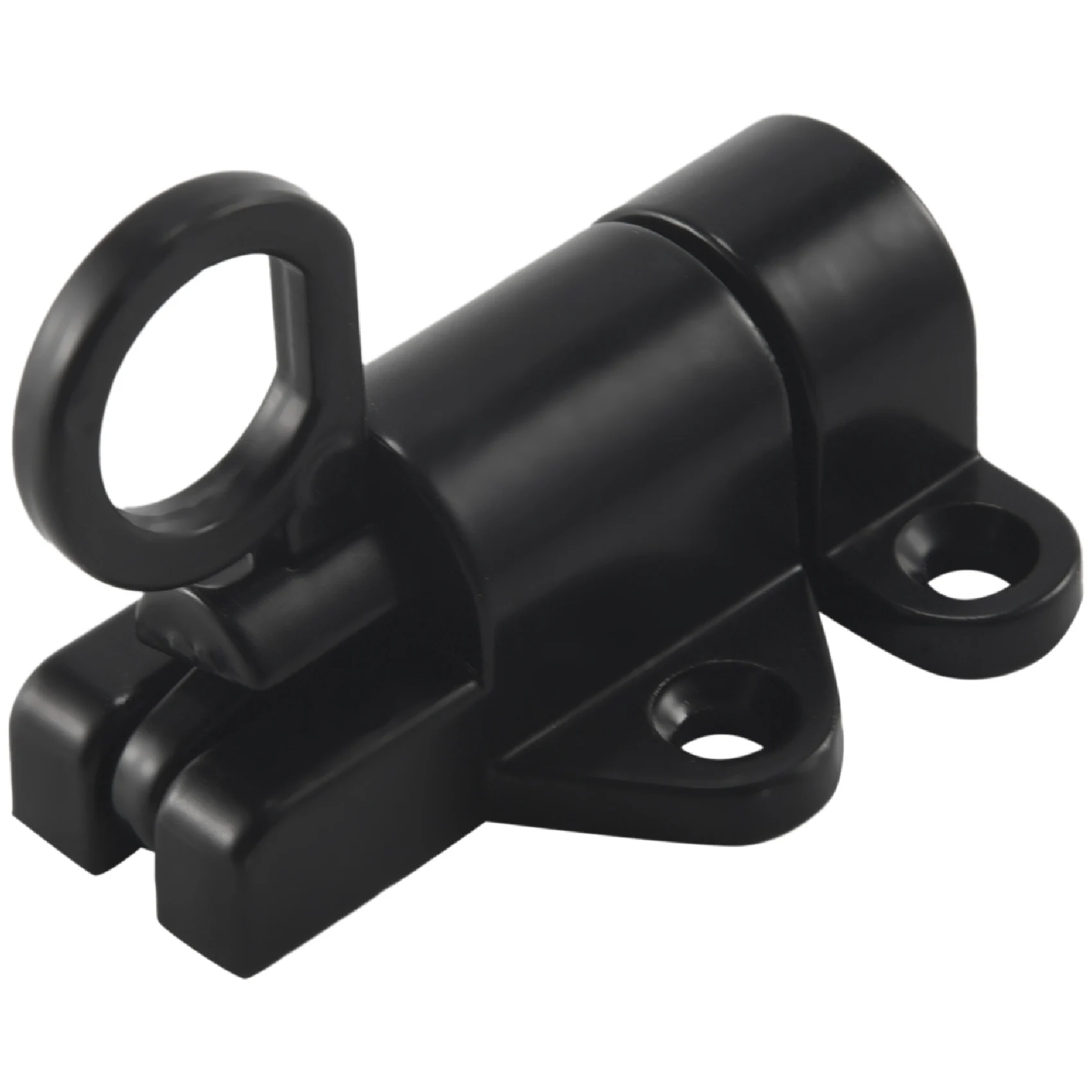 

Автоматический замок из алюминиевого сплава для окон, пружинный защелкивающийся дверной болт, черный