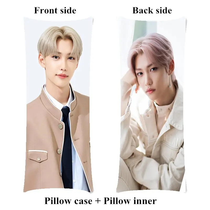 Длинная Подушка для женщин и девушек Kpop felix индивидуальные Молодежные подушки