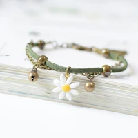 fashion creative ceramic daisy bracelet female popular all match girl jewelry bracelet gift