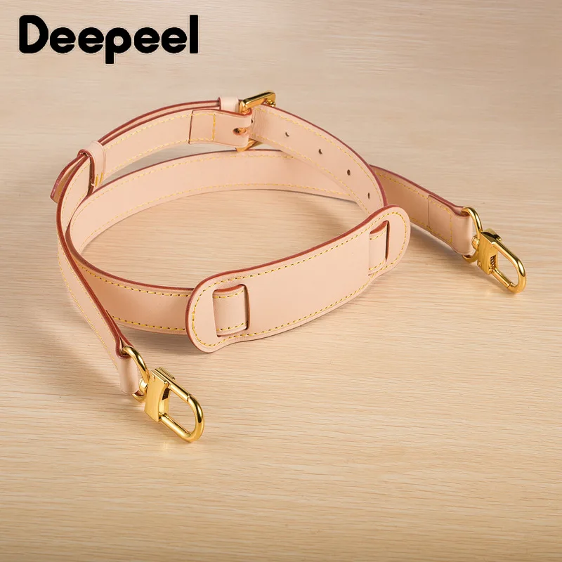 

1Pc Deepeel 10-25mm Leather Bag Straps Luxury Designer Top Layer Genuine for Women Shoulder Crossbody Bags Replacement Accessory