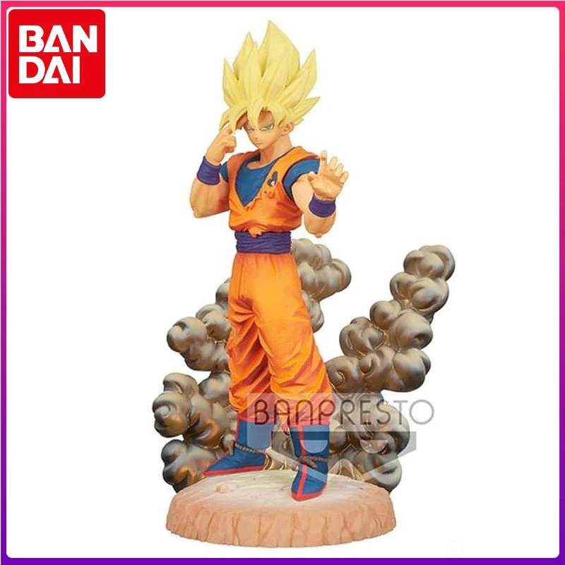 

Bandai Anime Figure Dragon Ball Z History Box Vol.2 Son Goku Action Figure Toys for Boys Kids Christmas Gift Collectible Model