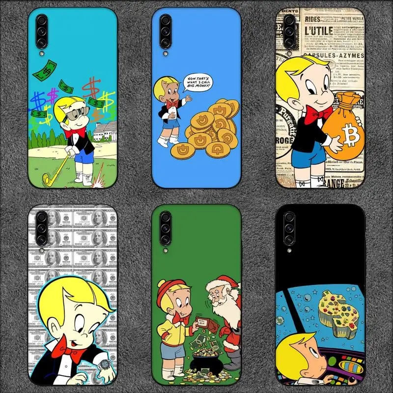 

Richie Rich Cartoon Phone Case For Samsung Galaxy A02 A12 A13 A22 A32 A41 A51 A53 A71 A73 Shell