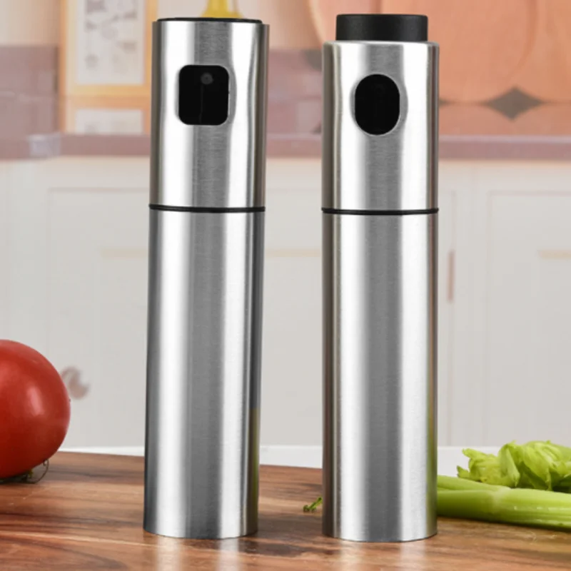 

BBQ Stainless Steel Spray Bottle Baking Olive Oil Spray Bottle Water Pump BBQ Oil Vinegar Sprayer Kitchen Tools