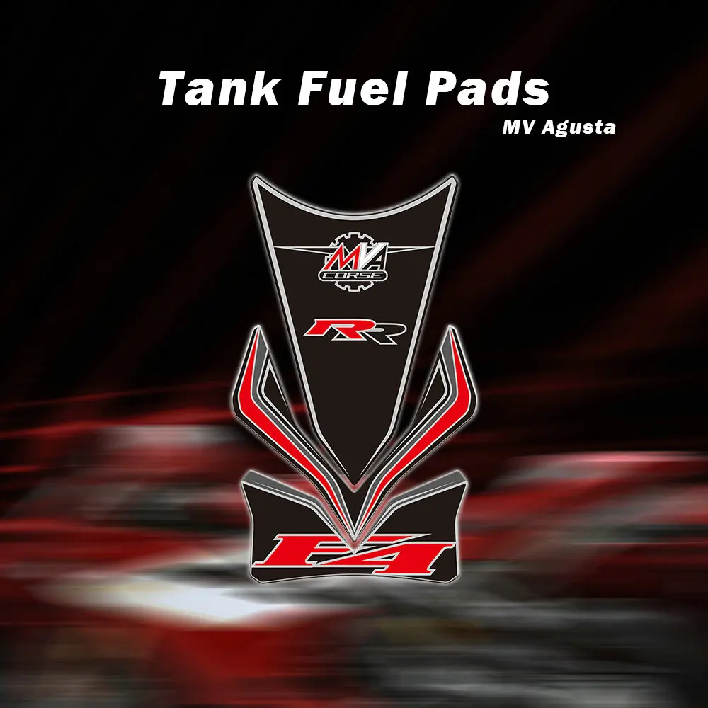 

3D Motorcycle Edition Stickers Oil Gas Fuel Tank Pad Decal Protector Stickers Decals for MV Agusta F4 RR 2016-2020