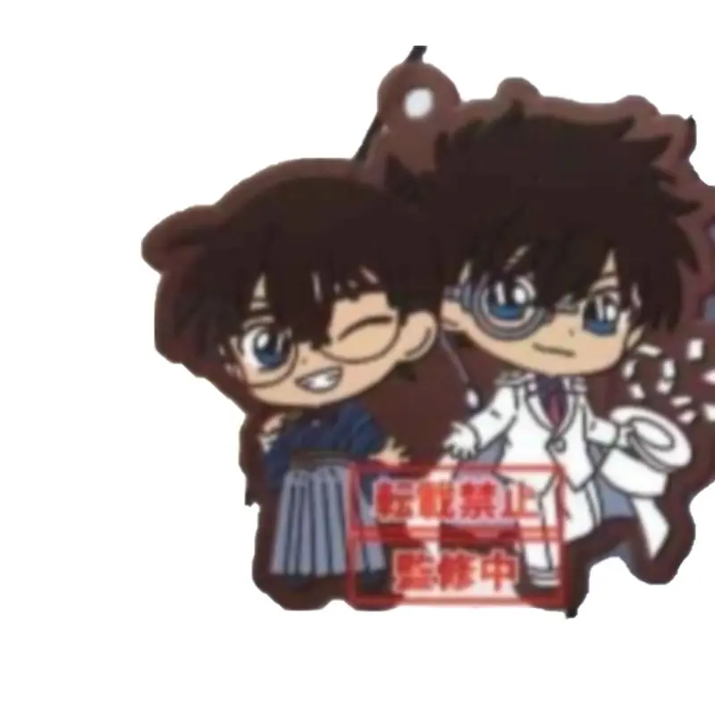 Фото Японские капсульные игрушки Bushiroad Gashapon, резиновые Подвески в виде детектива конана и компромисс в океане №5