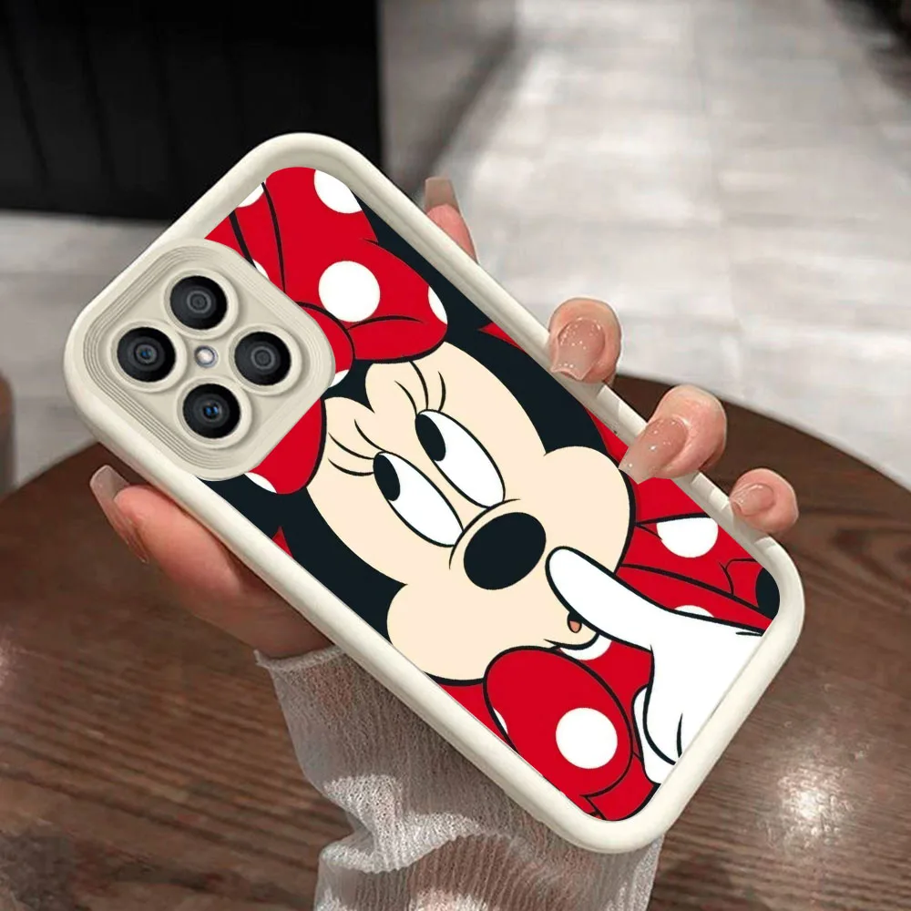 Чехол для телефона JT-10 с Минни Маус Huawei Nova Y61 Y70 Y70S Y90 Magic 5 6 P Smart Mate 20 30 40 50 Pro Plus сзади