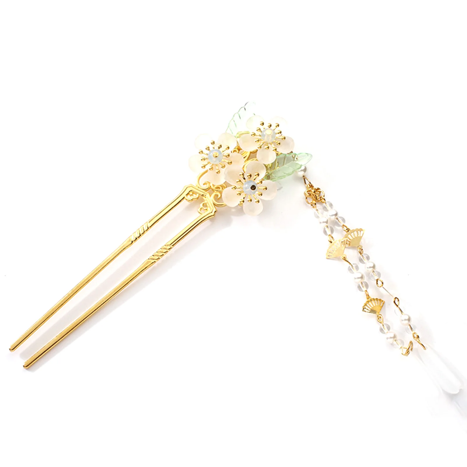 

Ethnic Style Colored Glaze Hairpin Sweet Orange Flower Hair Making Accessories Ideal Gift for Mother Daughter