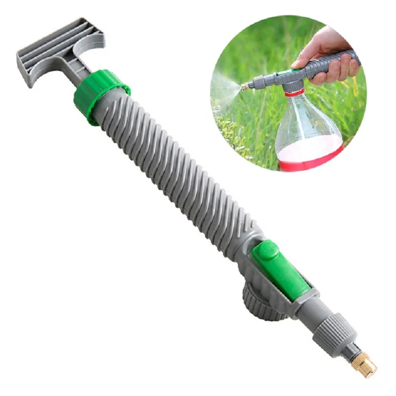 Manual High Pressure Air Pump Sprayer Adjustable Drink Bottle Spray Head Nozzle Garden Watering Tool Sprayer Agriculture Tools