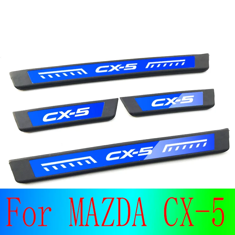 

Накладки на дверные пороги из нержавеющей стали и АБС-пластика