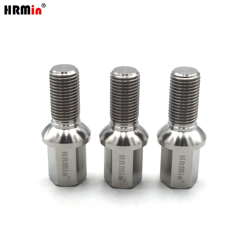 HRMin Высокое качество 20 шт. M14 * 1 5 мм 28/35 длиной Gr.5 титановое шаровое сиденье длинная