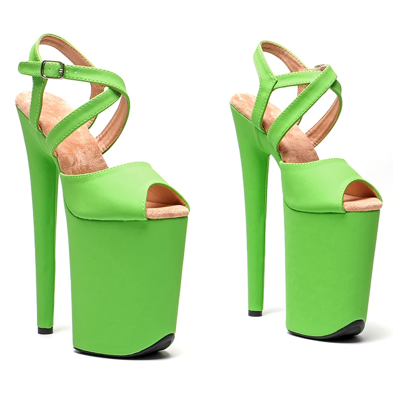 Сандалии Leecabe из искусственной кожи босоножки на высоком каблуке матовая обувь