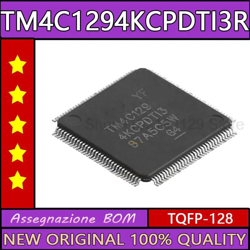 

Original TM4C1294KCPDTI3R TQFP-128 Flash IC Chip