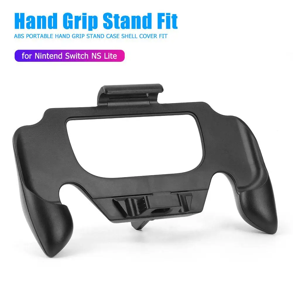 

Mini Gaming Hand Grip Case Handheld Stand Environmental Protection ABS Plastics Fit for Nintend Switch NS Lite Console