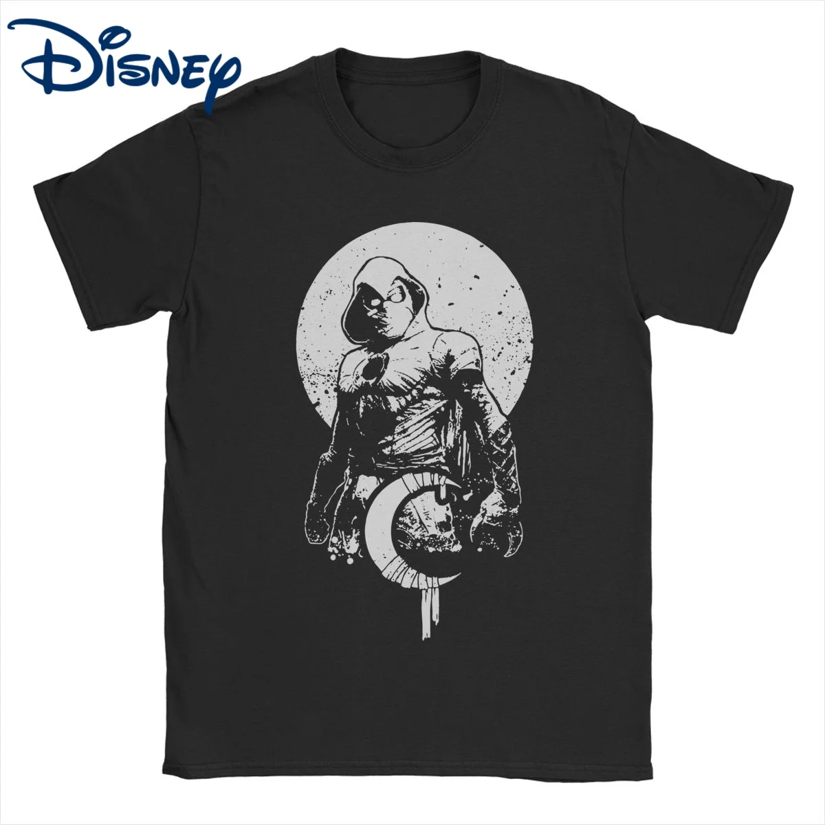 

Marvel Moon Knight Marc Spector T-Shirts for Men Women Disney Awesome Pure Cotton Tees T Shirt New Arrival Clothing