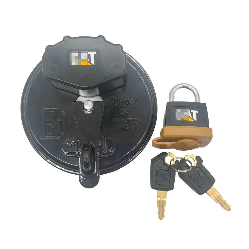 

Крышка топливного бака для экскаватора Caterpillar CAT 312/313/320/323/330/336/349 D2 GC крышка дизельного бака алюминиевый сплав с логотипом запчасти