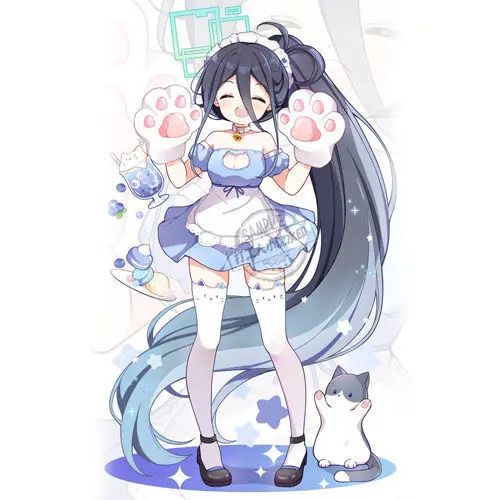 Аниме Синий Архив Tenndou U Iochi Marī Акриловая Подставка Украшения Фигурки Мультяшная