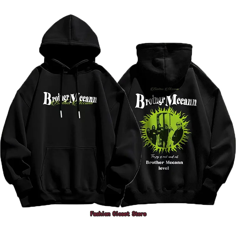 

Толстовка с капюшоном в стиле панк для мужчин и женщин, модный однотонный свитшот с принтом, худи в стиле хип-хоп, повседневные топы, Осень-зи...