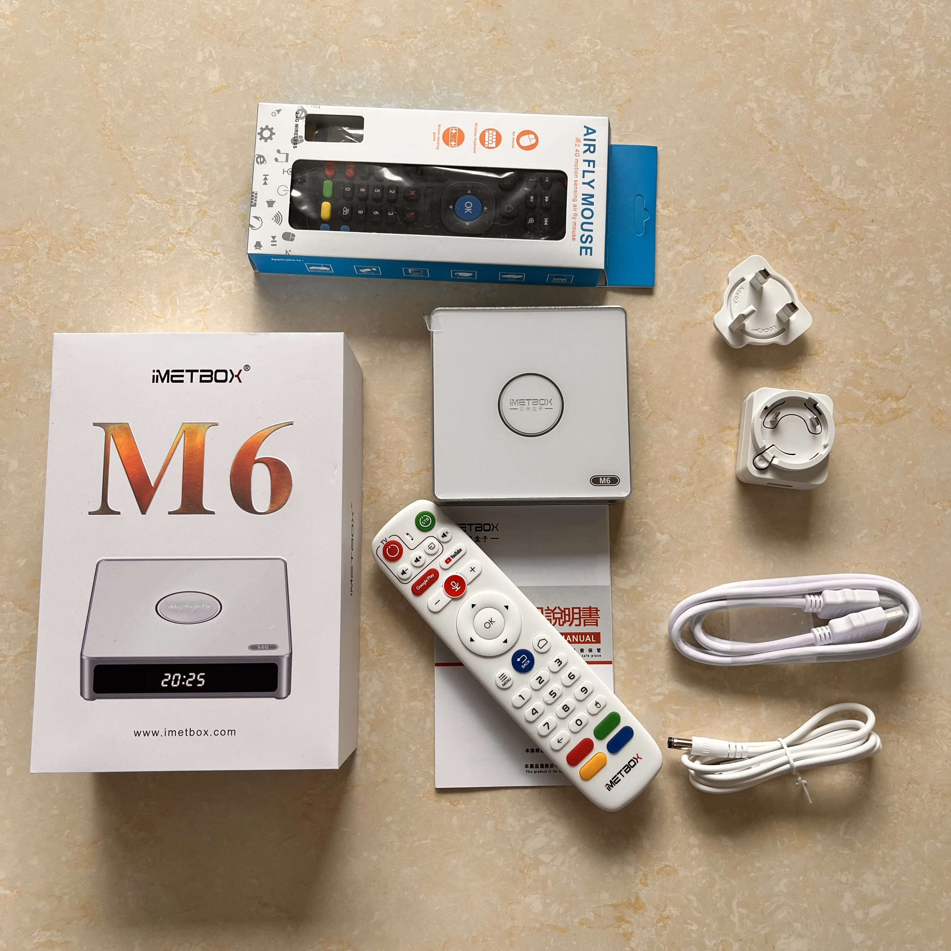 2025 Новый IMETBOX M6 4G 64G Android Smart TV Box с голосовым управлением Горячий в Канаде США SG