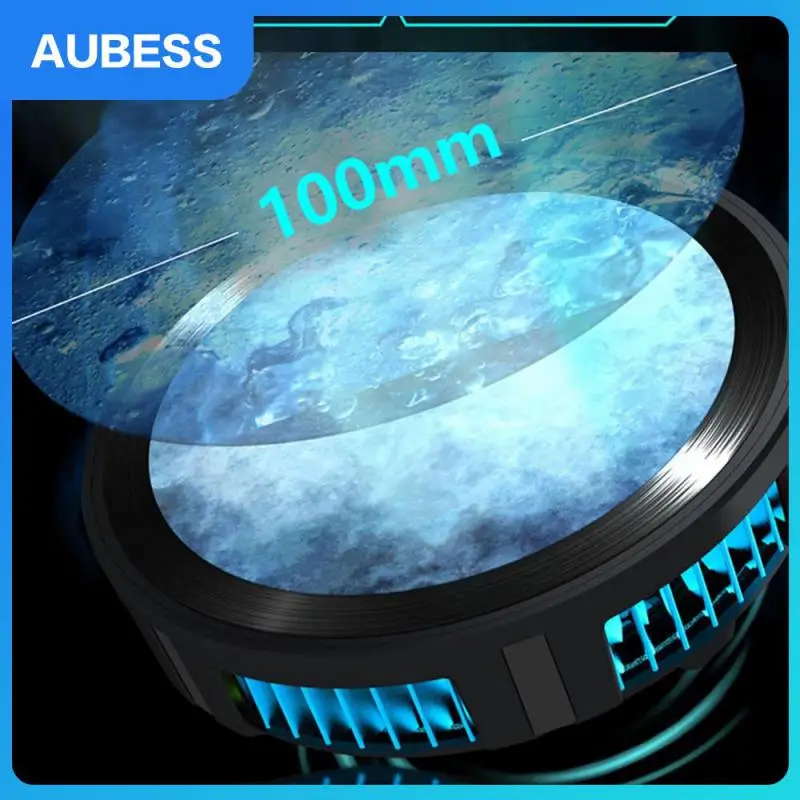 

Rgb Lighting Effect Flat Panel Refrigeration X42 Laptop Cooling Pad Magnetic Absorption Semiconductor Heat Sink Bracket Portable