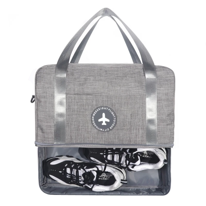 Large Capacity Waterproof Handbag Dry And Wet Separation Swimming Bags Yoga Fitness Bag Women Shoes Travel Pack Men's Travel Bag