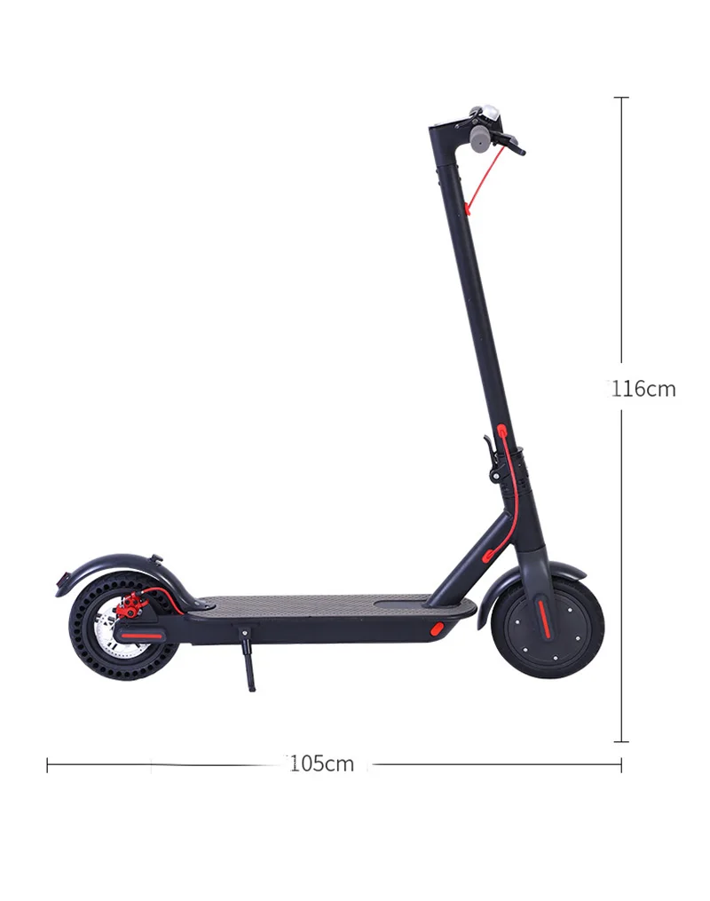 8.5 Inch Adult Portable Smart Scooter Sharing Mini Two-wheeled Folding Electric Aluminum Alloy Explosion-proof Tires | Спорт и