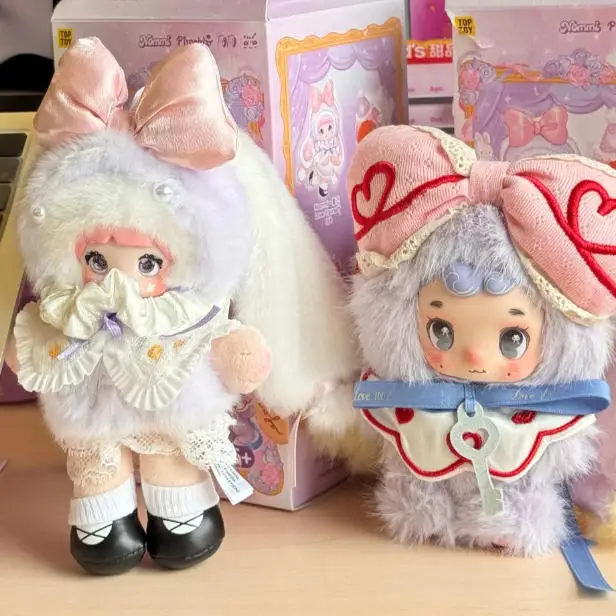 Фото TOPTOY Серия RosyDate: Плюшевые игрушки-сюрпризы Nommi FoFo Dui Dui Piro Piroo в закрытых коробках, подвески, милые модные коллекционные куклы, подарок №3