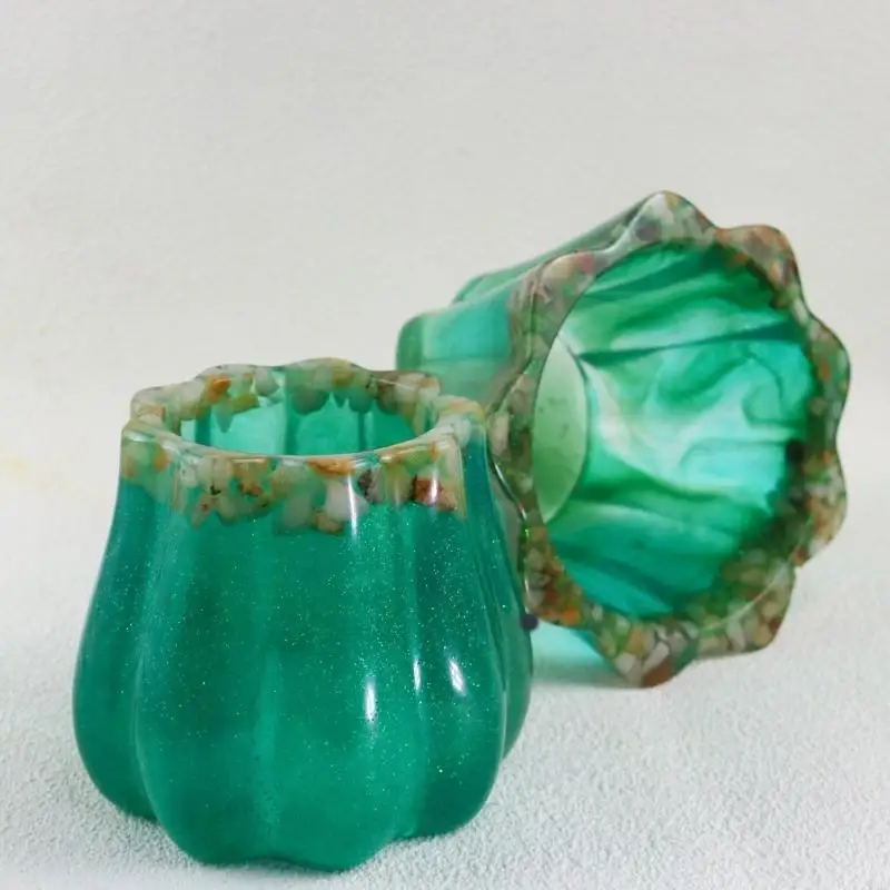 Кружев шнур с волнкой цветочной сеялки Силиконовая плесень бетонная цементная