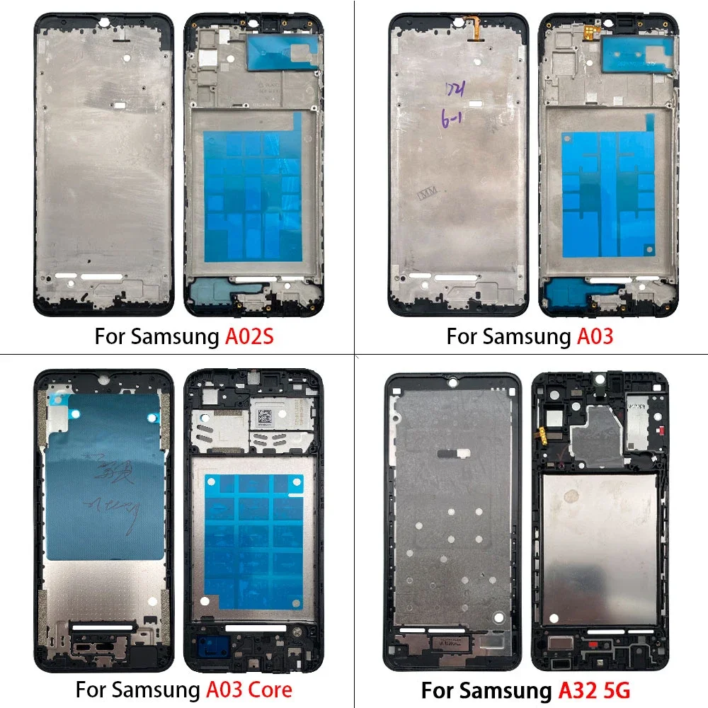 НОВАЯ передняя рамка ЖК-дисплея для Samsung A21 A02 A02S A03S A03 Core A04 A04S A04E A32 4G 5G A34 GA Версия