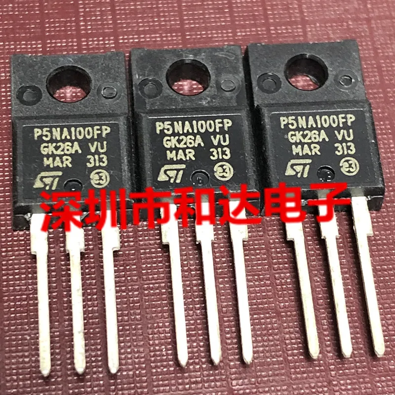 

10 шт P5NA100FP STP5NA100FP TO-220F
