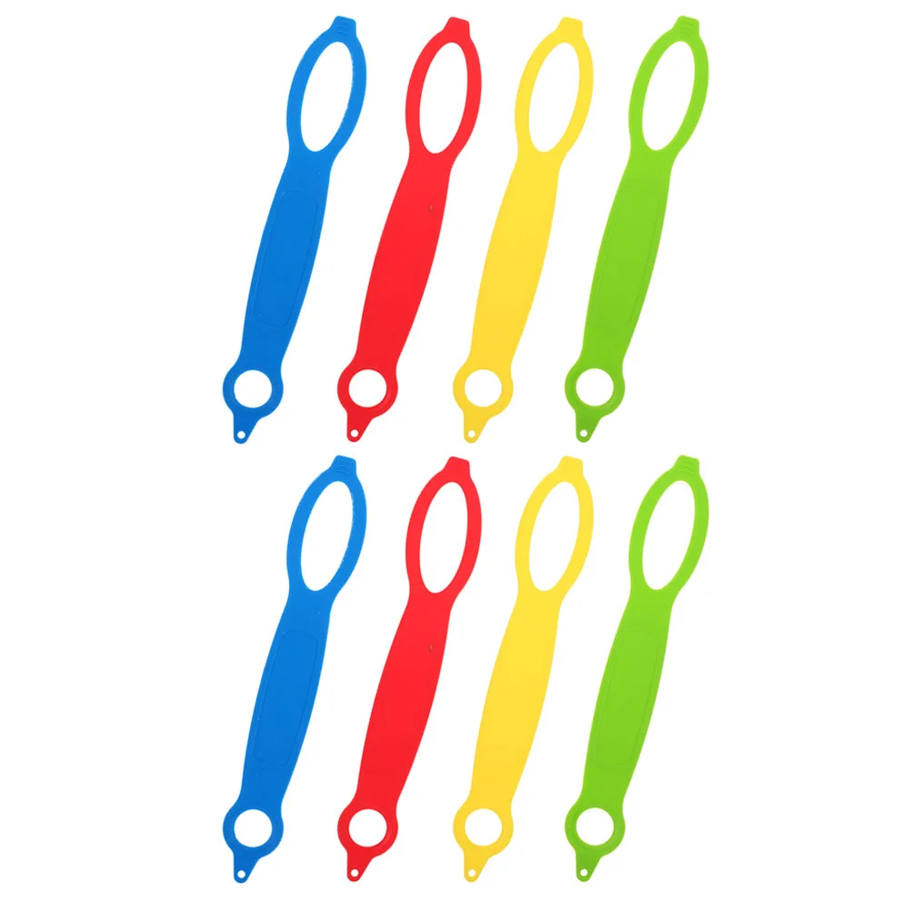 

8Pcs Mineral Water Bottle Handles Silicone Bottle Handle Straps Reusable Bottle Carriers
