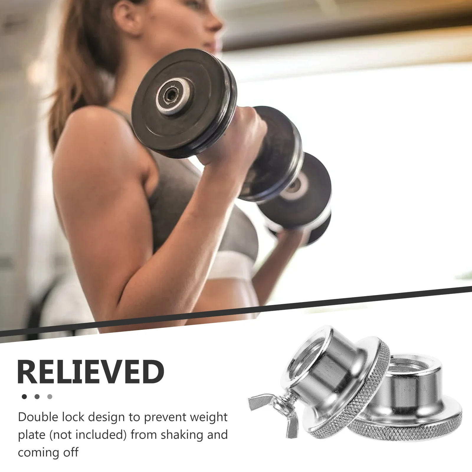 2 шт. 25 см шестигранные гайки с двойным замком чугунные противоскользящие