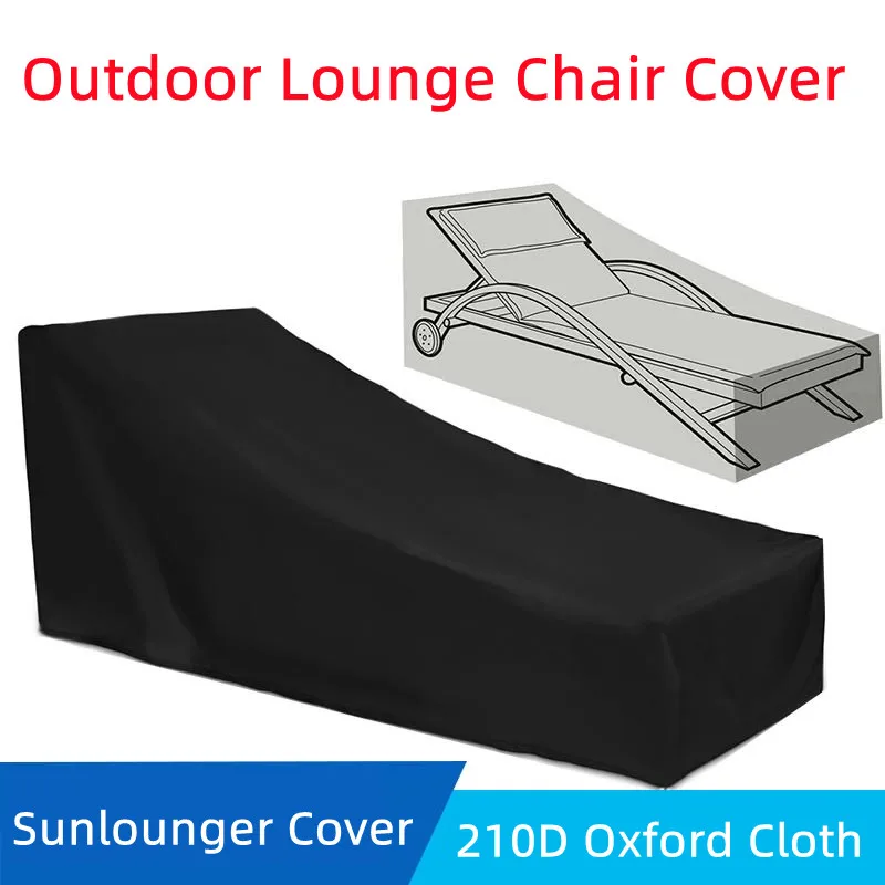 

Outdoor Sofa Chairs Patio Cover Garden Furniture Dustproof Waterproof Protector Cover 210D Oxford Cloth Sun Lounge Chair Cover