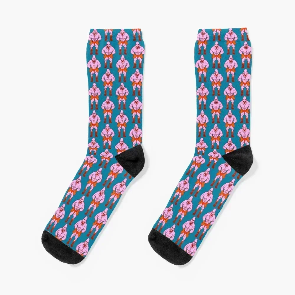 Фото Soda Popinski - Punch Out Socks, ретро носки с подогревом, мужские хлопковые носки высокого качества для гольфа, женские и мужские №1