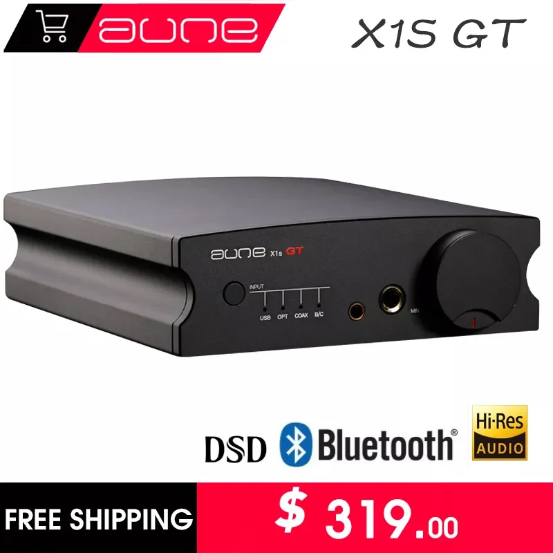 Цифровой аудио декодер AUNE X1S GT без потерь DSD Masterband Bluetooth 5 1 усилитель BT DAC с