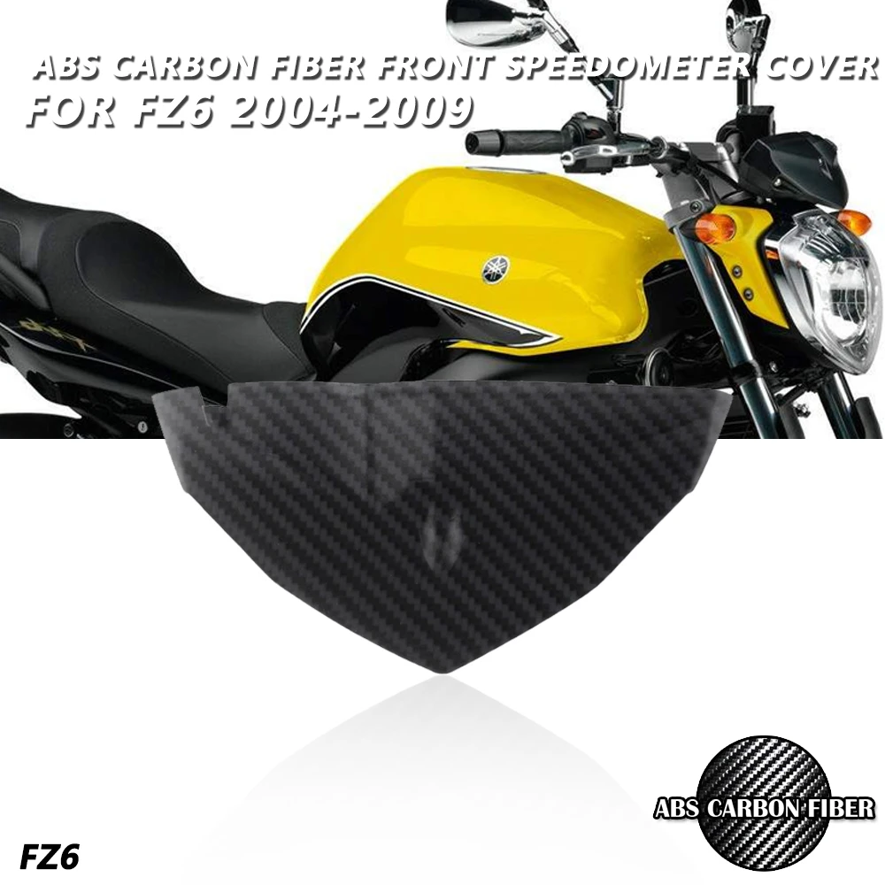 

Для Yamaha FZ6 FZ6N 2004-2009 FZ1 FZ1N FZ 1N углеродное волокно цветной датчик скорости Тахометр крышка мотоцикла спидометр тахометр чехол