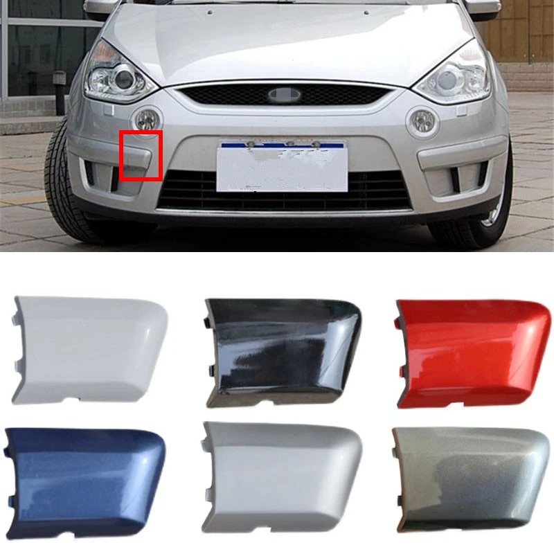 

Front Bumper Tow Hook Cover Trailer Lid Cap For Ford S-MAX C-MAX 2006 2007 2008 2009 2010