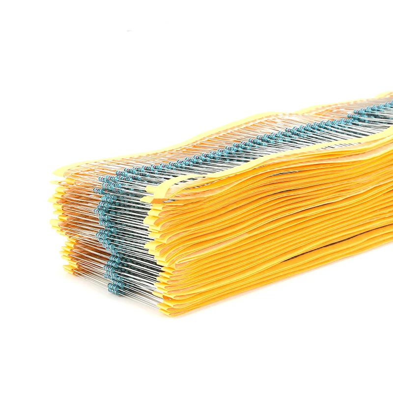 100 шт. 1/4W 0R-22M 1% металлического пленочного резистора 0 25 W 2 10 120 150 220 270 330 470 1K K 4 7 10K 100K