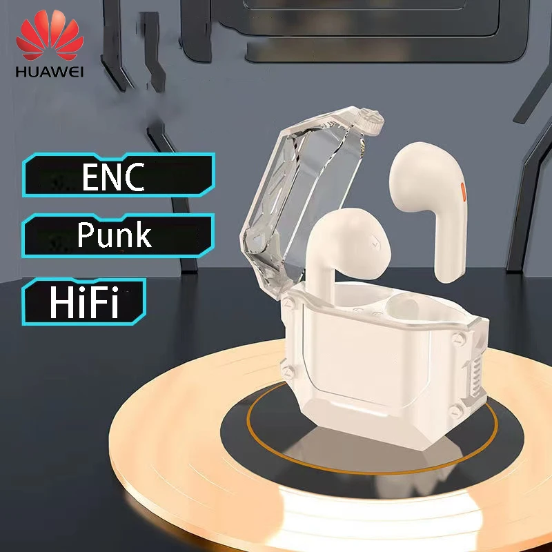 

Bluetooth-наушники Huawei Freebuds, беспроводные наушники, спортивная водонепроницаемая TWS гарнитура, HiFi стерео, Панк ENC мини-наушники с микрофоном