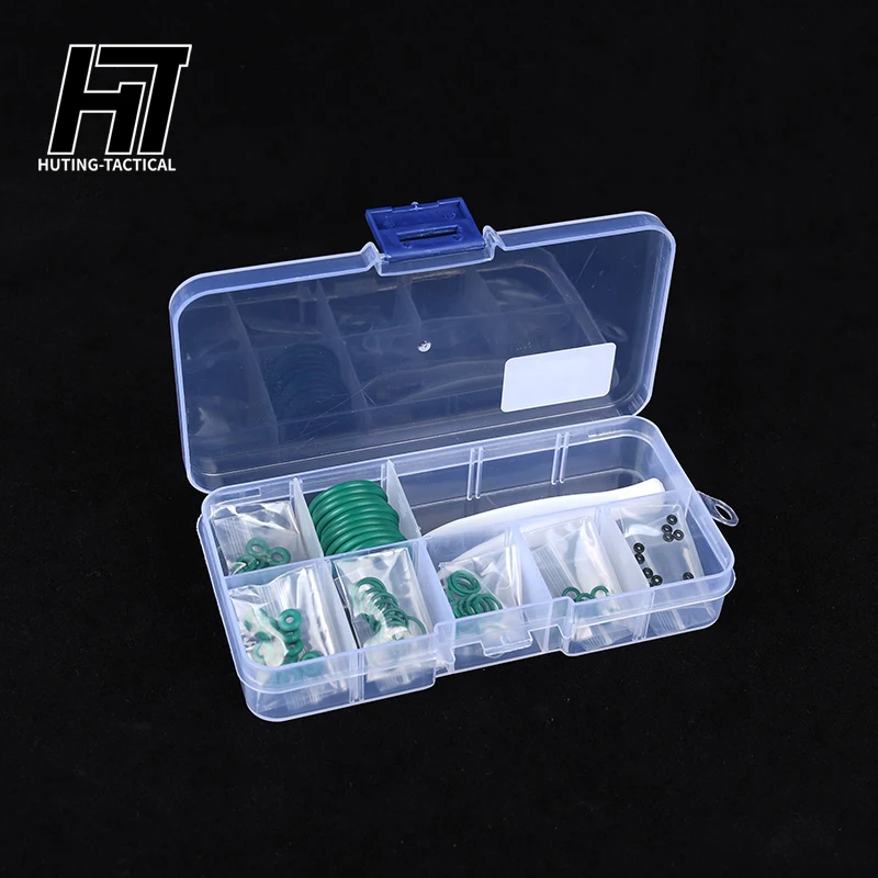 

Airsoft Pistol Gas Magazine Fluorine Rubber O Ring Set For GBB G17 G19 Kublai P1 Flat Silicone Ring Seal Gasket Gun Accessories