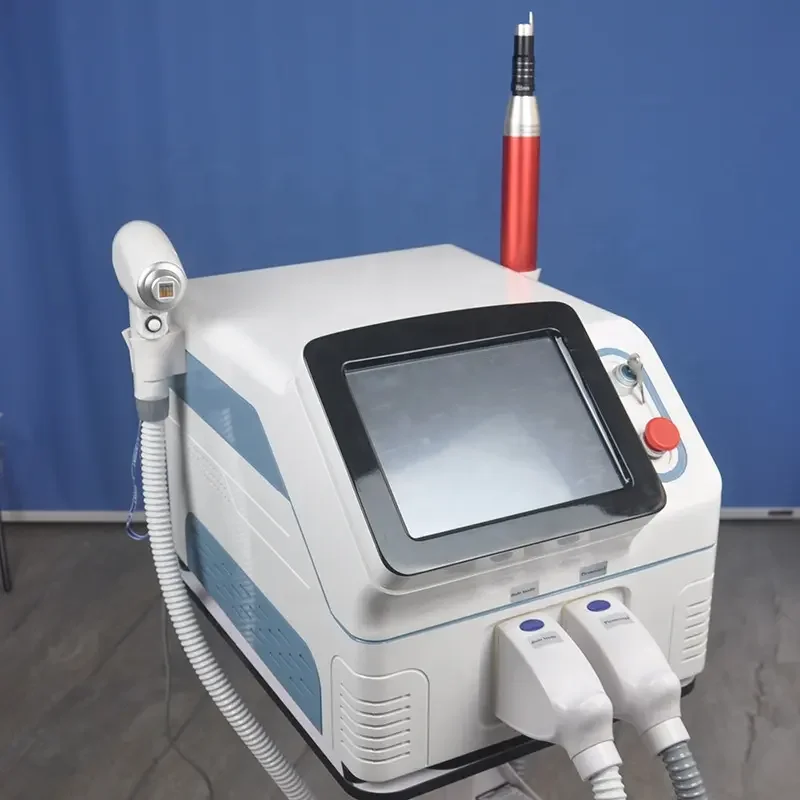 

2 in 1 Pico+Diode Laser Machine Hair Removal Tattoo Freckles Removing Device Beauty Salon Equipment