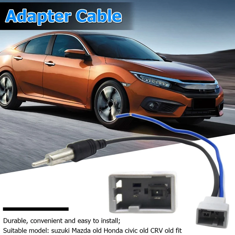 

Car Radio Audio Antenna Cable For Civic Fit CRV Female Connector Antenna Adapter