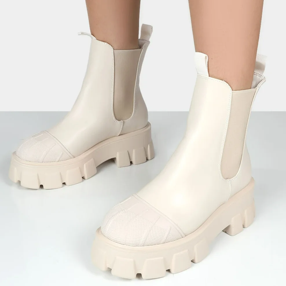 

Fashion Winter Women Shoes Thick-Soled Women Boots Thicken Waterproof Platform Women's High Heel Shoes Botas Zapatillas Mujer