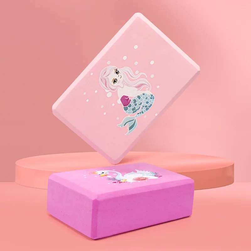 

Новинка, модный тренировочный инструмент для фитнеса и спорта, Нескользящая подушка для йоги, кубики для йоги, растягивания тела