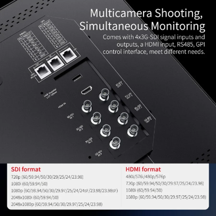 SEETEC ATEM215S-CO Трансляция Портативная ручная многокамера 3G-SDI HD MI Директорский