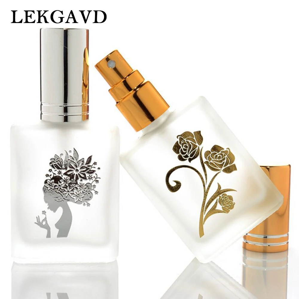 

15 мл матовая стеклянная бутылка-распылитель, портативные пустые мини-бутылки с распылителем