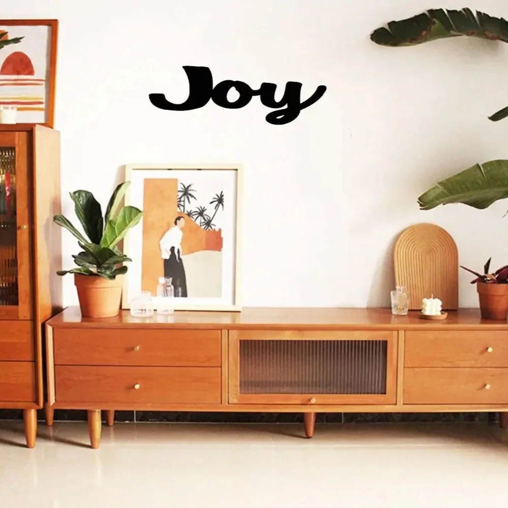 Металлическое Украшение На Стену Joy Word Элегантно Изготовленное Железное