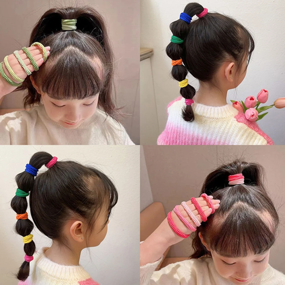 3 шт./упаковка бесшовные эластичные резинки для волос