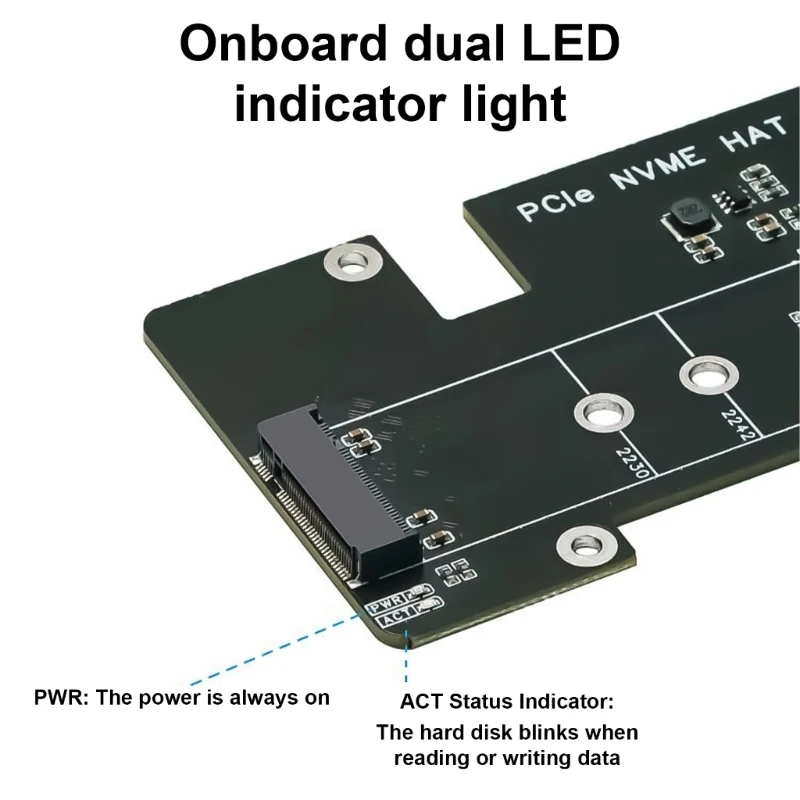 Плата адаптера SSD PCIe — M.2 M Key NVMe расширения PCIE