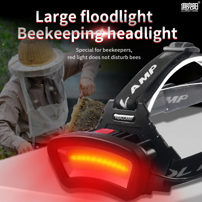 Searchlight headlamp festival can be lightweight and easy to carry durable high-power waterproof outdoor super bright