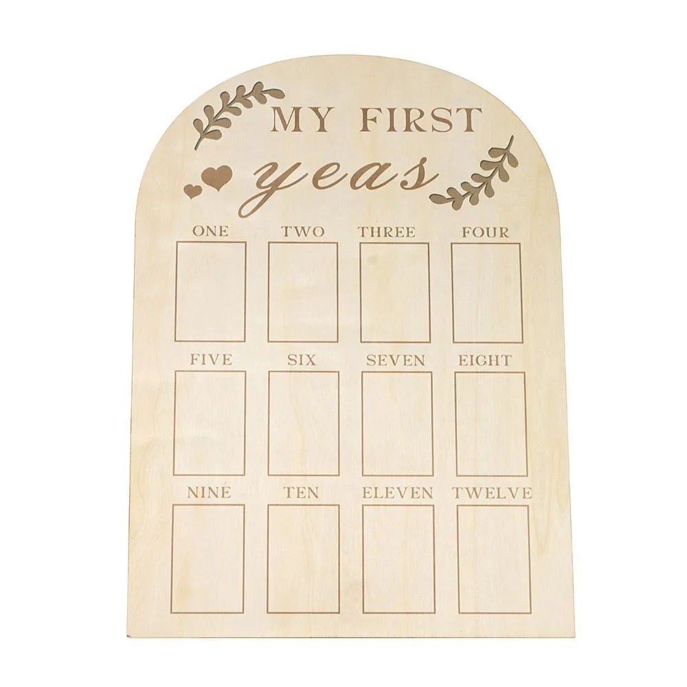 

Деревянный фотодисплей «Мой первый год»